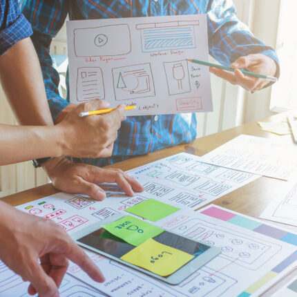 Website ui ux design agency designer in London web development company restaurants Chelsea
